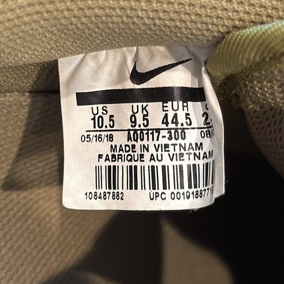 Nike Air Force 1 Low Premium Gum Sole Camper Green Size 10.5 - Picture 13 of 13